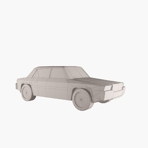 3D car scaled 1