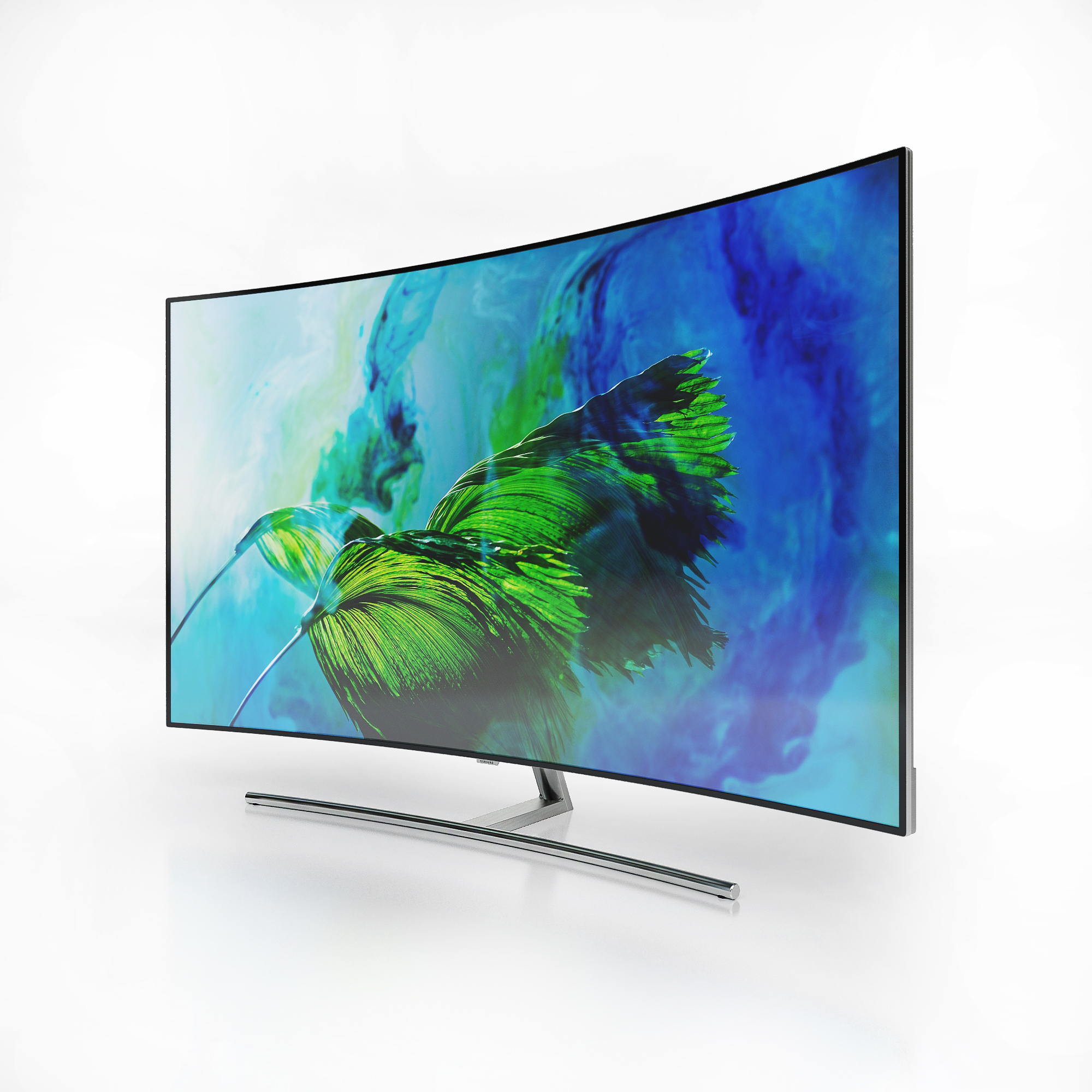Телевизор samsung смарт купить. ТВ самсунг 55 QLED. Samsung QLED 4 K Smart TV 65. Телевизор самсунг 32 дюйма смарт. Samsung QLED 55 изогнутый.