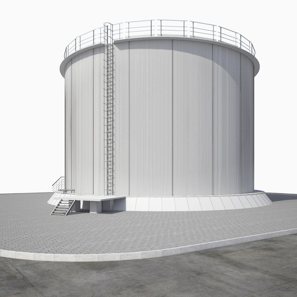 Oil reservoir 3000 3D model | 1142354 | TurboSquid