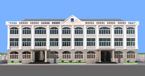 3D government building model