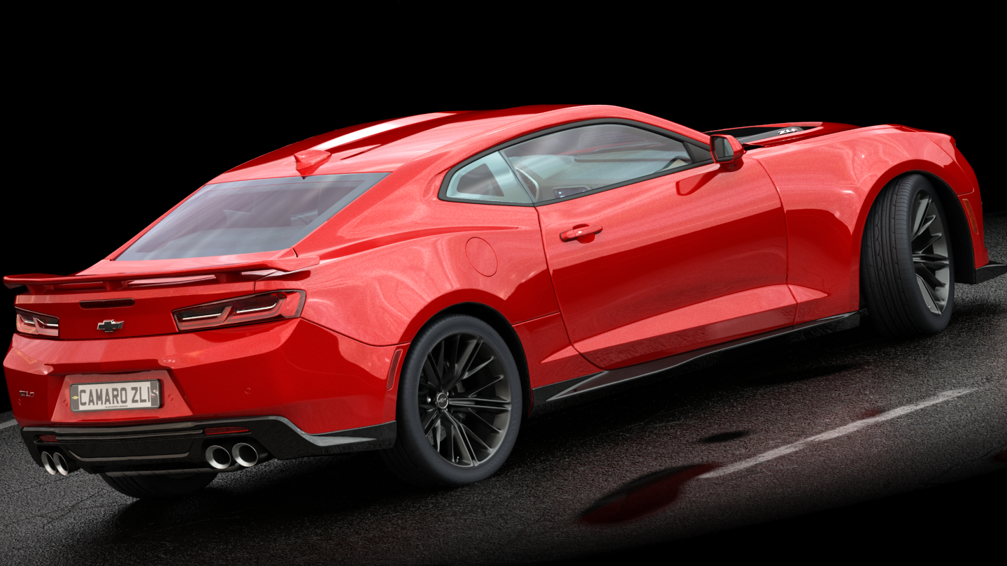 Chevrolet camaro zl1 2017 3D model | 1142754 | TurboSquid