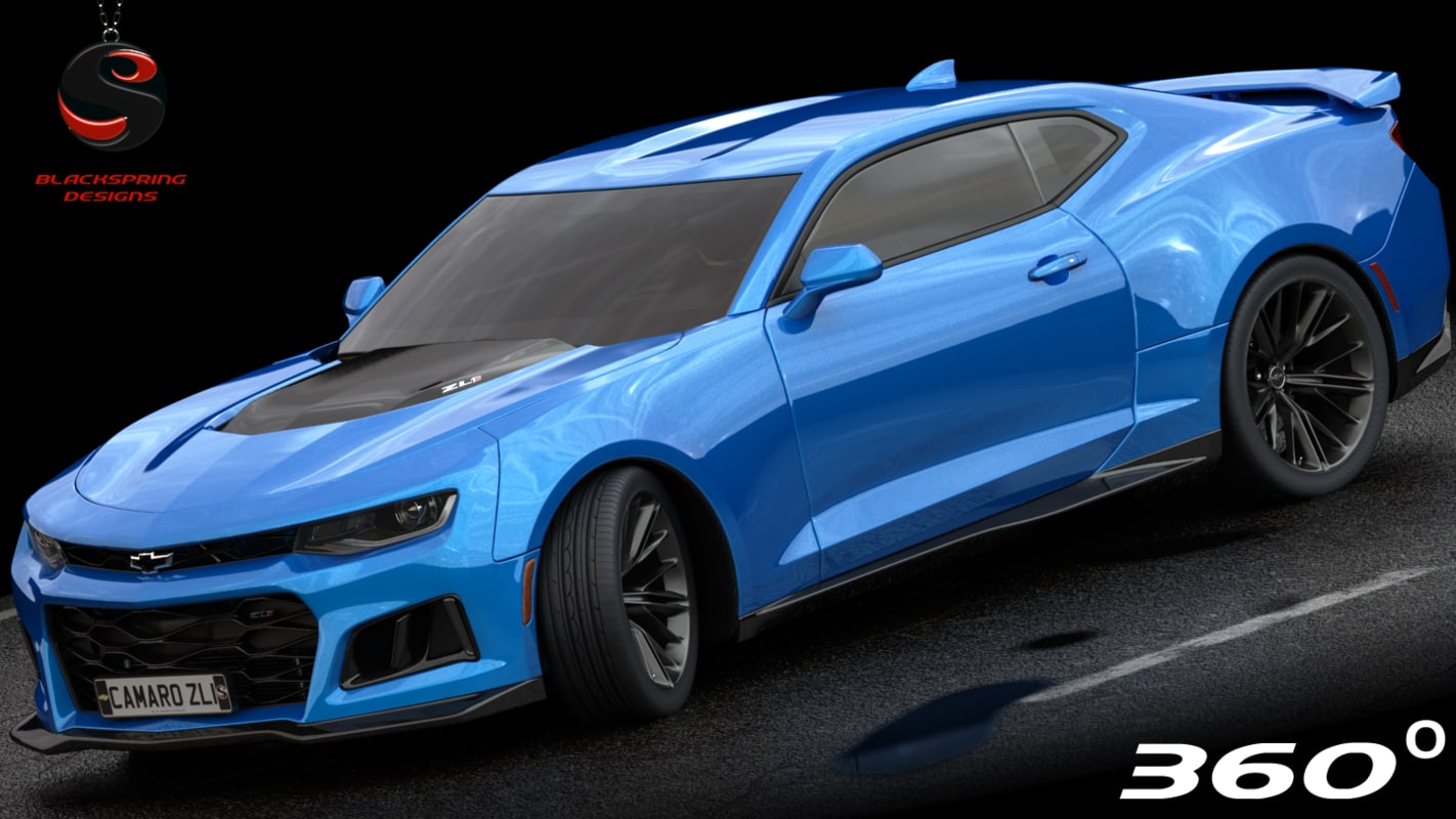 Chevrolet camaro zl1 2017 3D model | 1142827 | TurboSquid