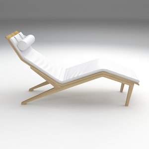 3D musa chaise longue