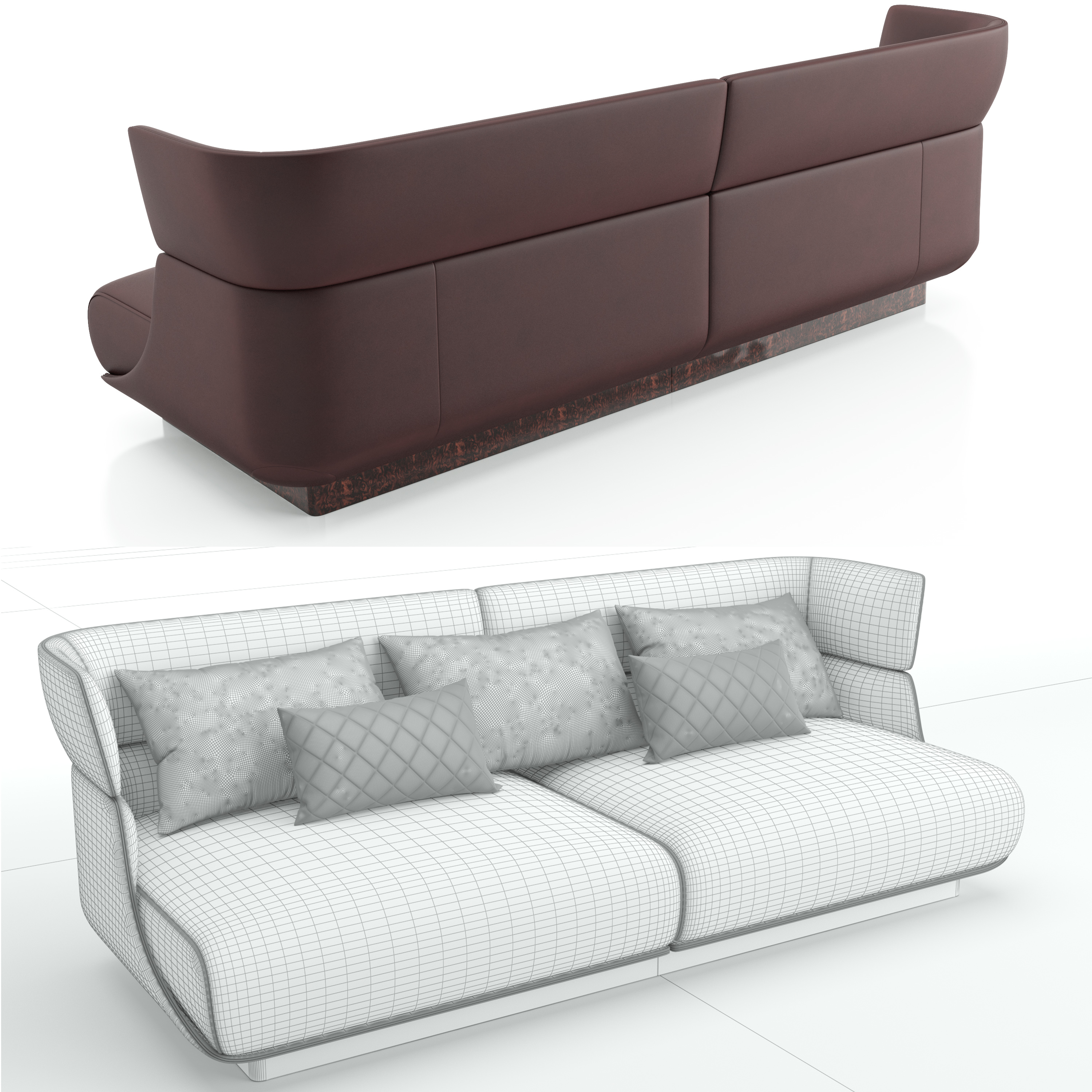 宾利lanchester沙发3d模型