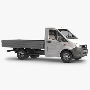 3D model gazzele drop truck