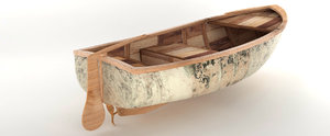 fisher boat 3D model
