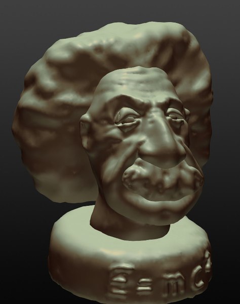 3d Einstein Models Turbosquid 1568