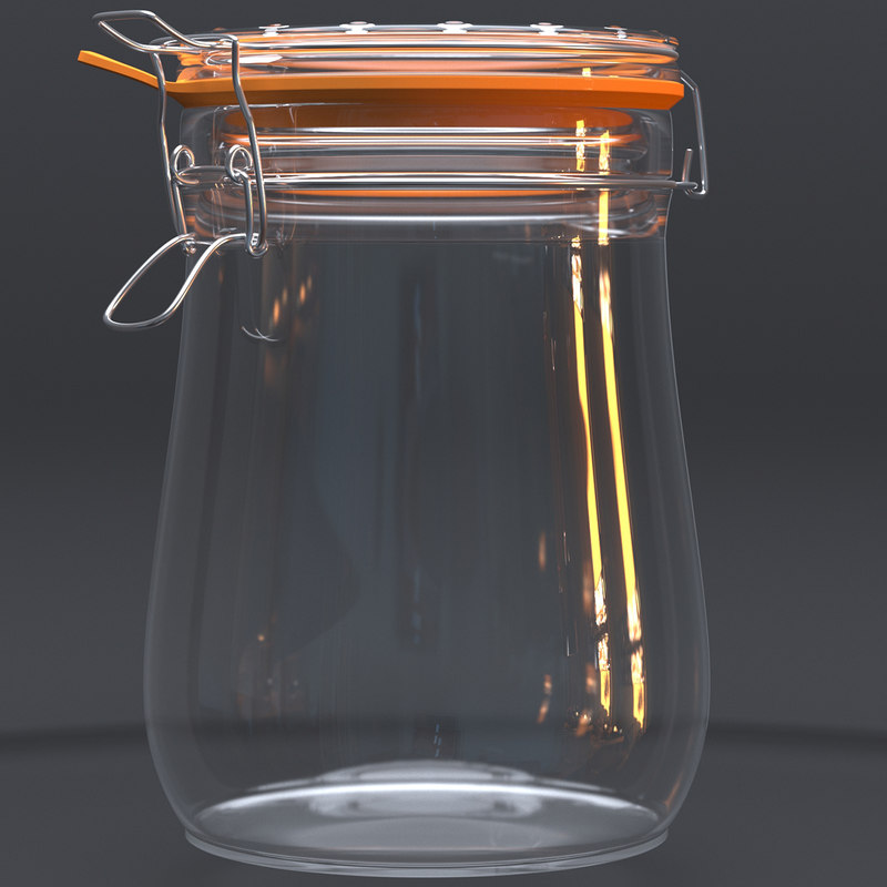 paint jar 3d model download