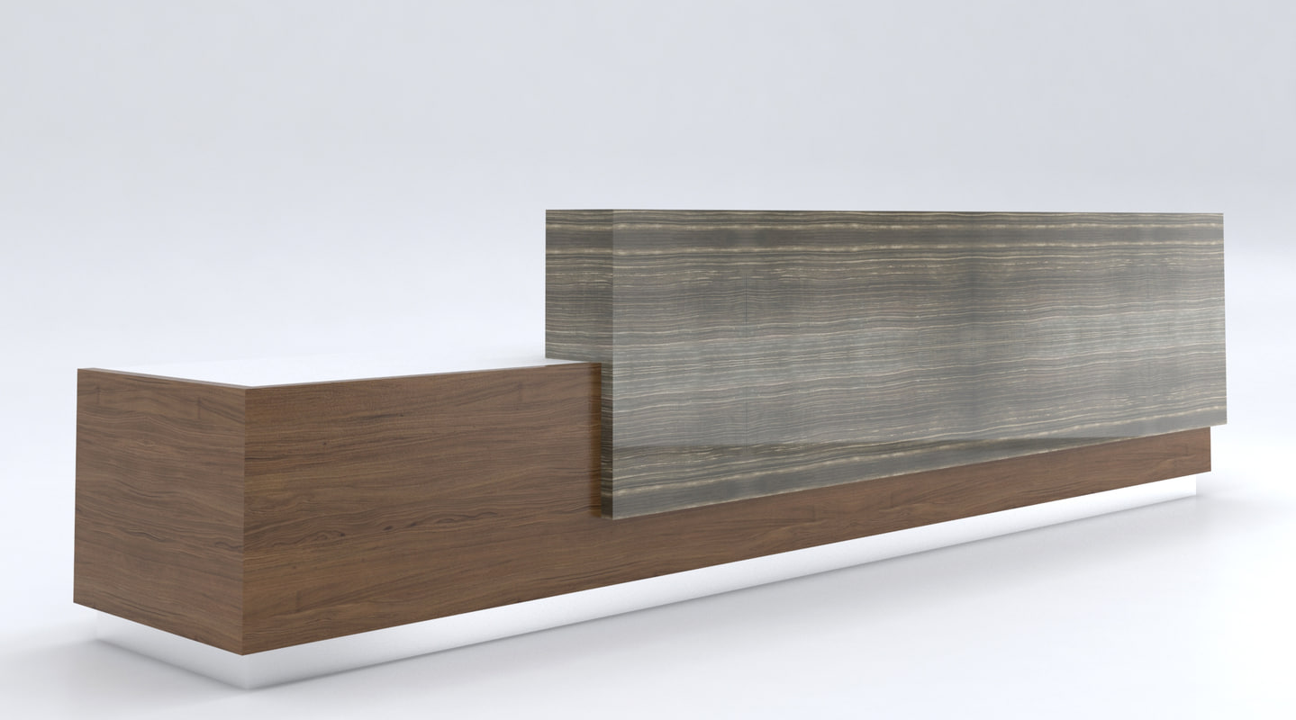 3D reception desk 1143086 TurboSquid