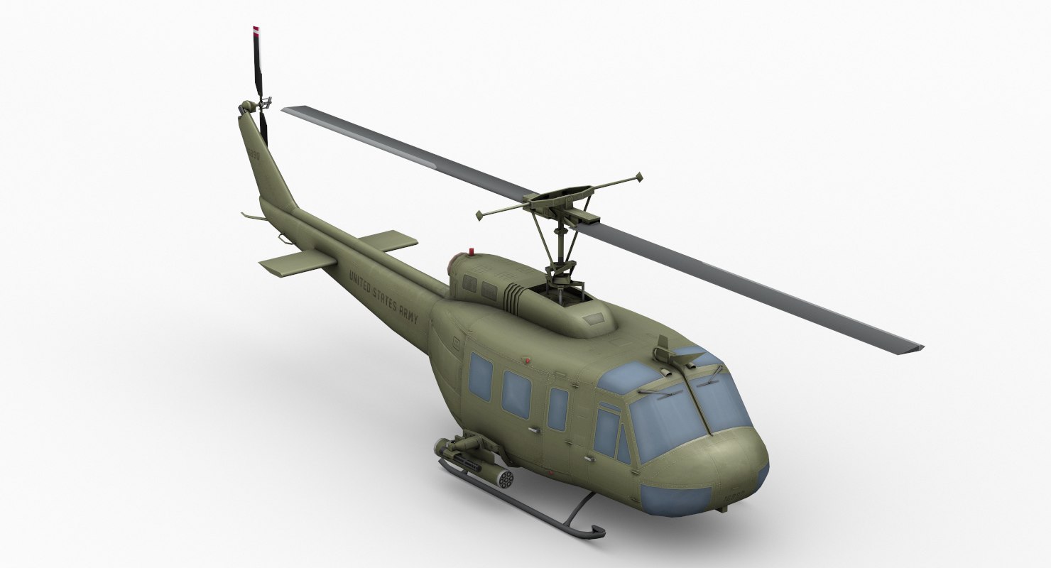 huey 3d model