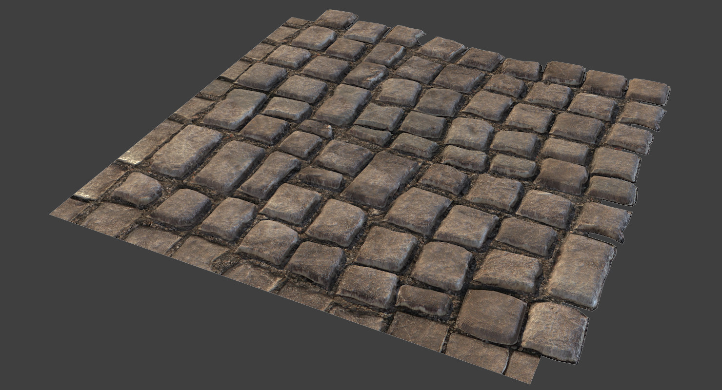 3D paving stones tileable | 1143217 | TurboSquid