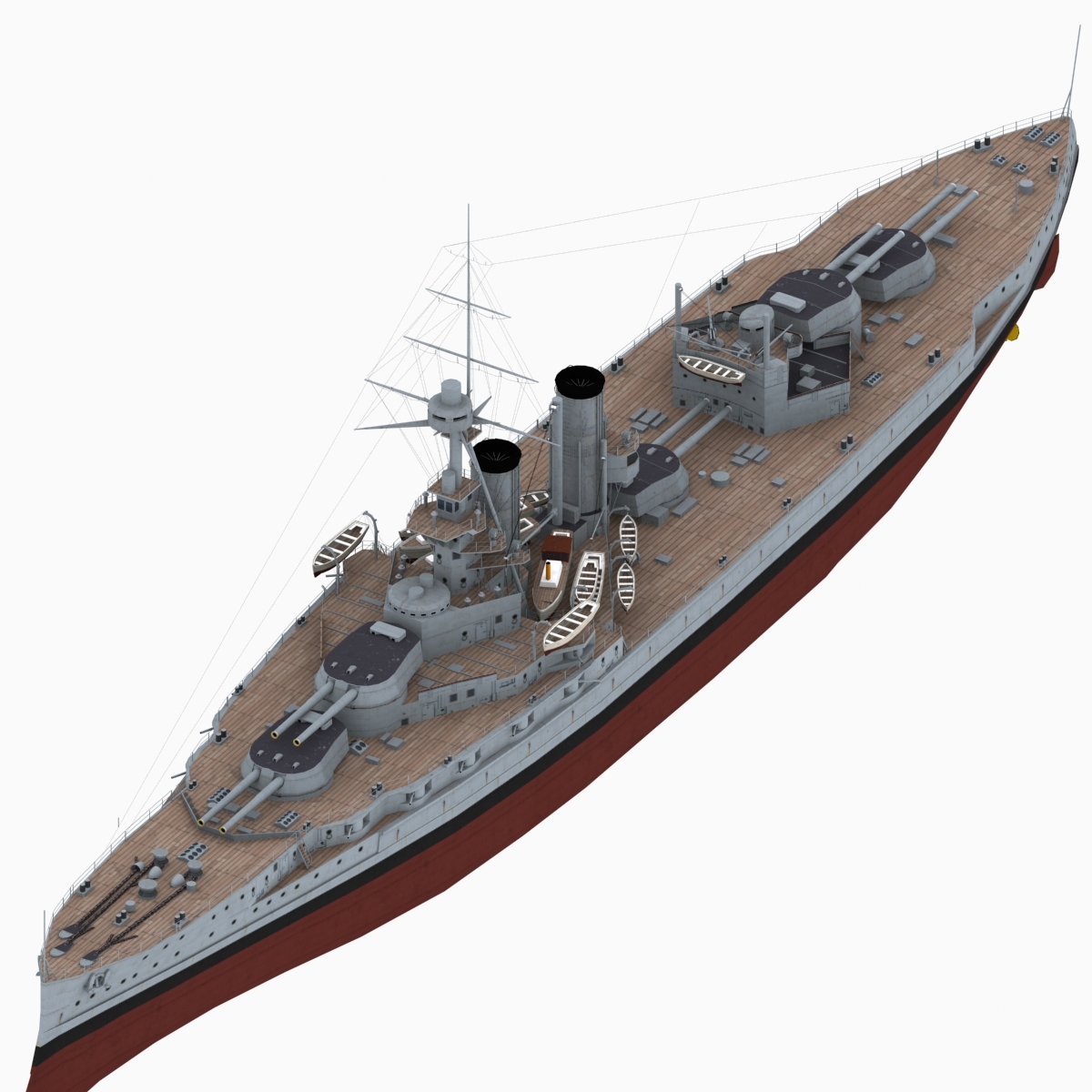 戦艦アイアンデューククラス3Dモデル TurboSquid 1143368