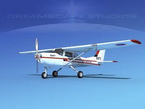 propellers cessna t-41 mescalero 3D model