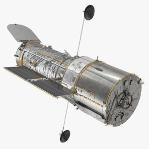 3D hubble space telescope model