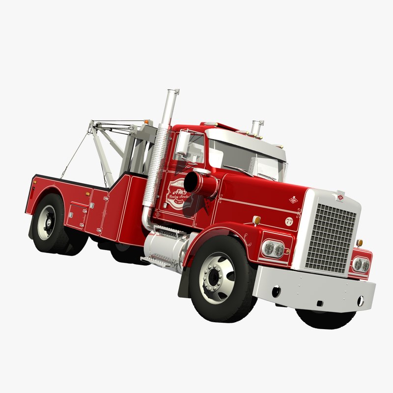 3D diamond reo giant tow truck | 1143609 | TurboSquid