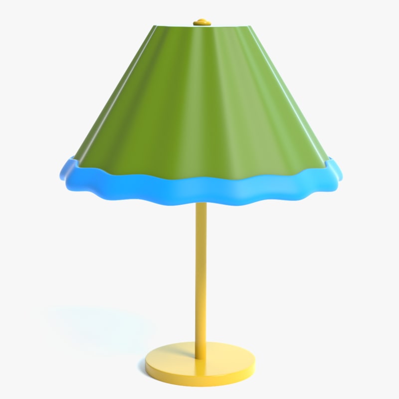 Cartoon lamp 3D 1143788 TurboSquid