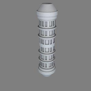 scifi reactor core b 3D model