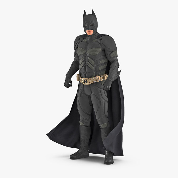 batman rigged 3D