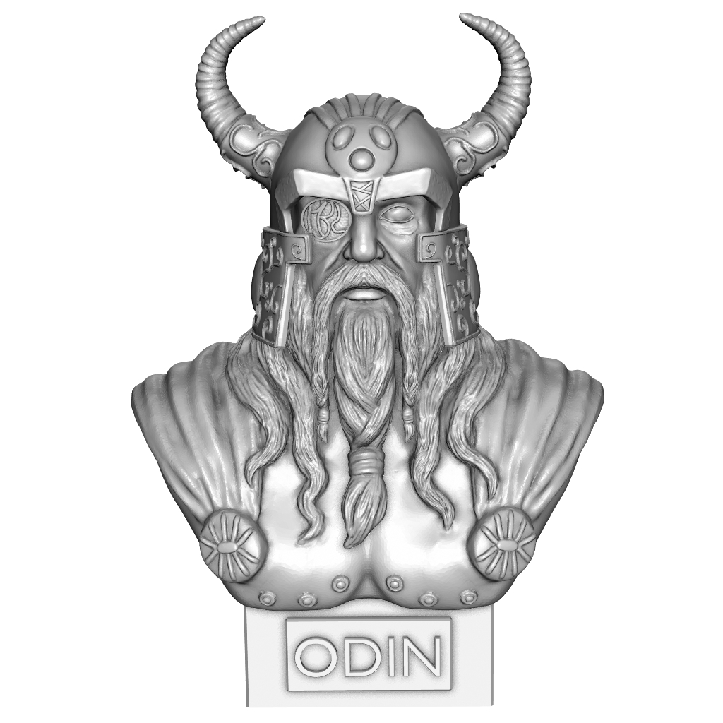 God Odin 3d 