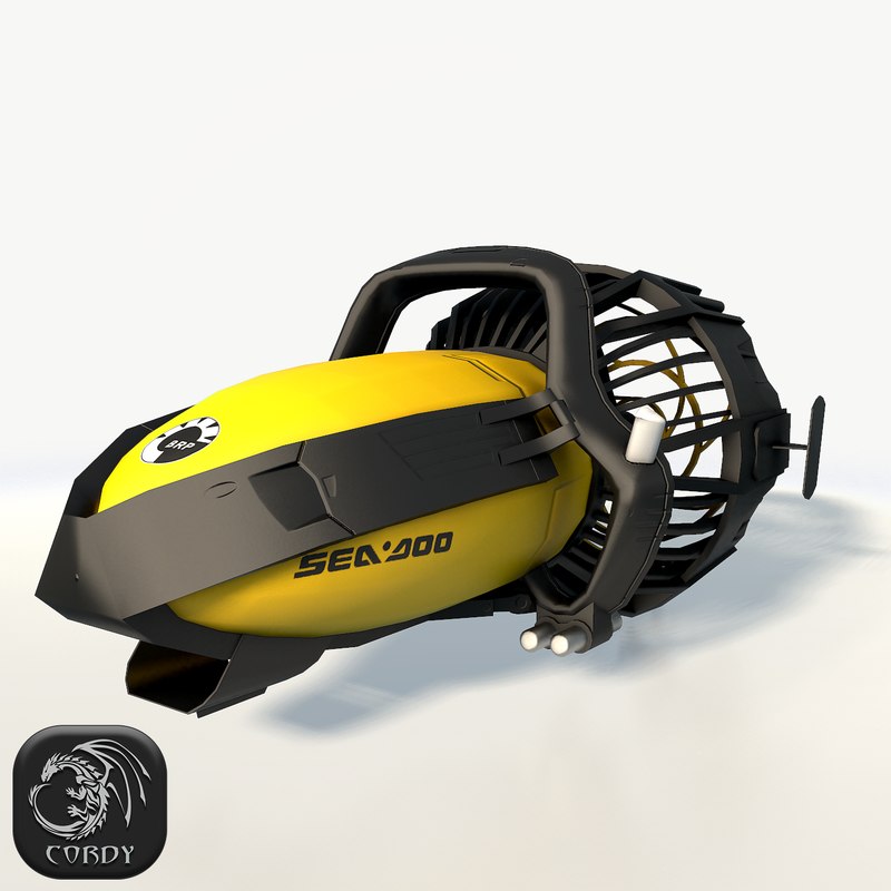 3D seadoo underwater model 1144623 TurboSquid