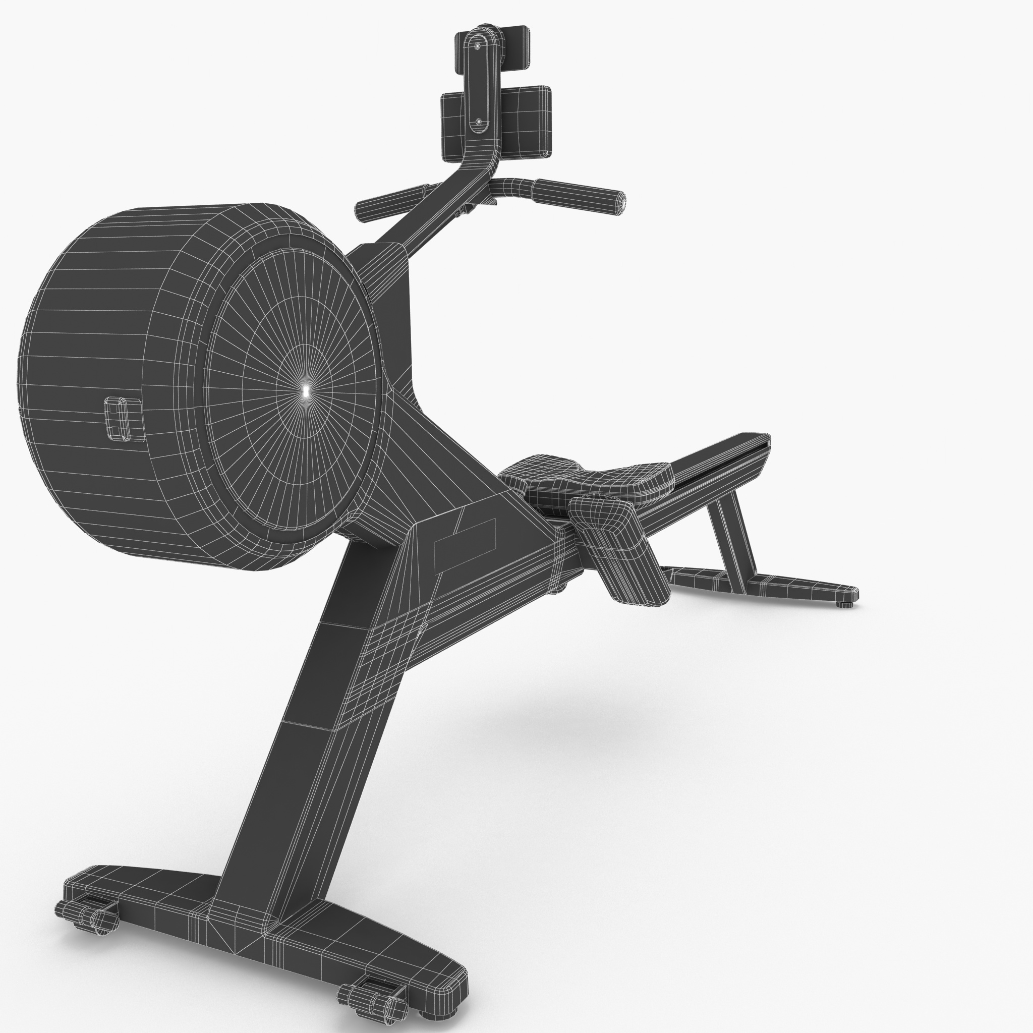 Skillrow rowing machine 3D | 1144727 | TurboSquid