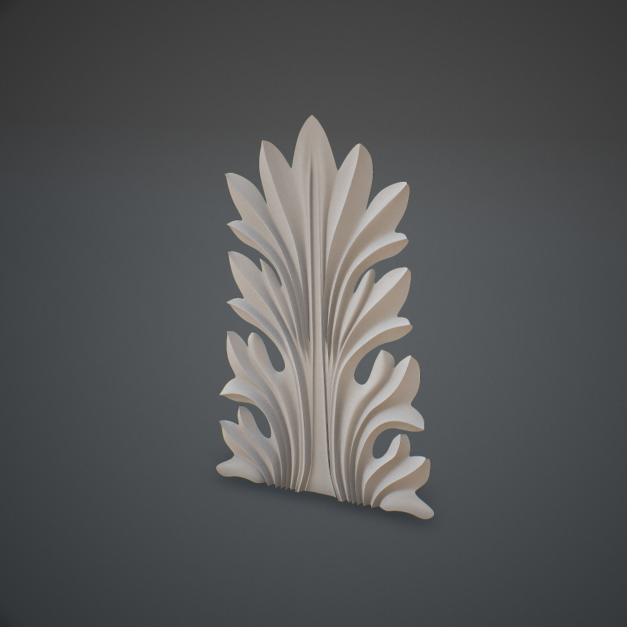 Acanthus leaf 3D model | 1144890 | TurboSquid