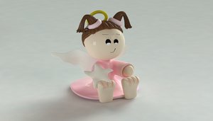 3D baby adornment model