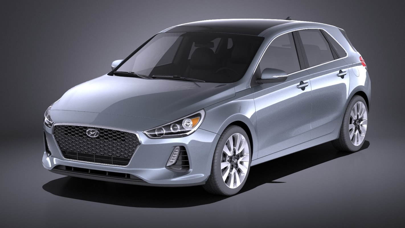 3d model hyundai