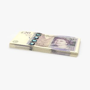 3D 20-pound-note---pack