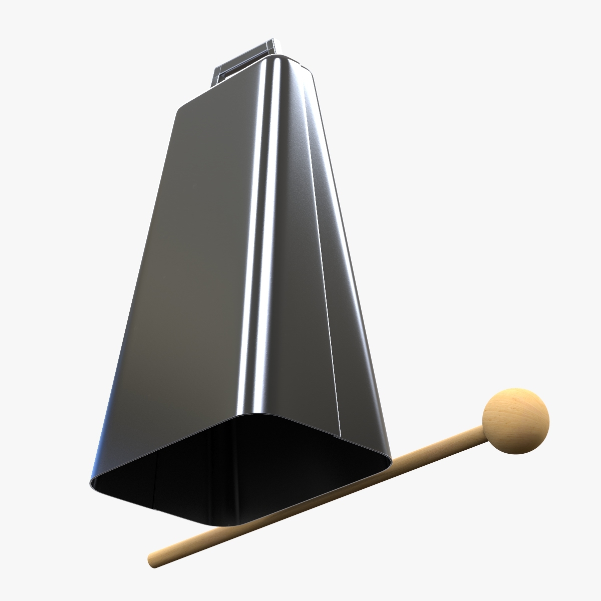 Cowbell percussion instrument 3D model 1145086 TurboSquid