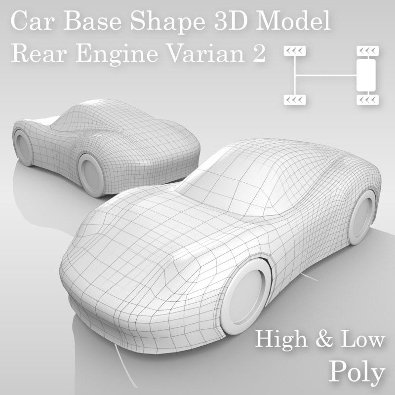 3D model car base variants 1145108 TurboSquid