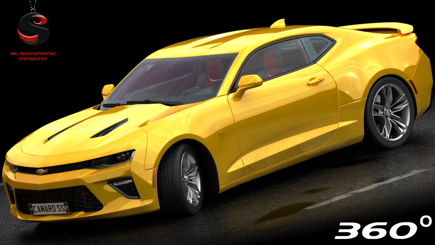 Chevrolet Camaro Ss 2017 3d Model 1145152 Turbosquid