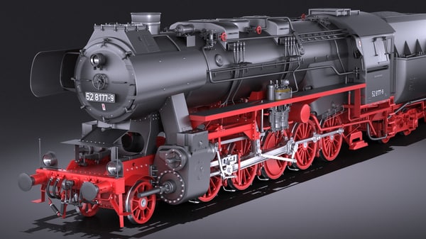 3D Locomotive Models | TurboSquid