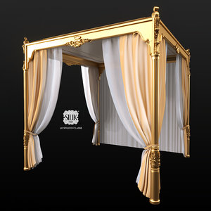 bed canopy 3D model