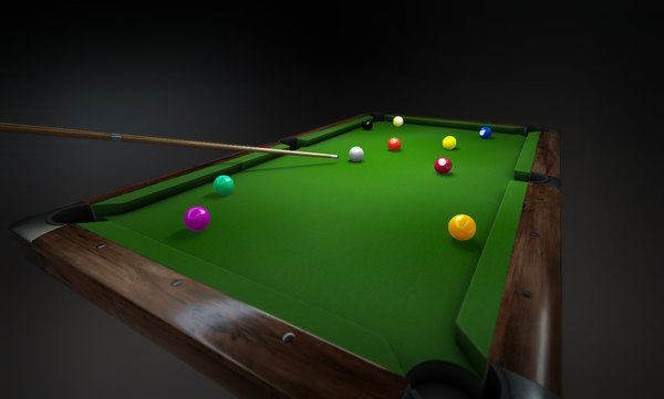 Billiard Billiards 3d Model 