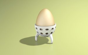 3D egg cup