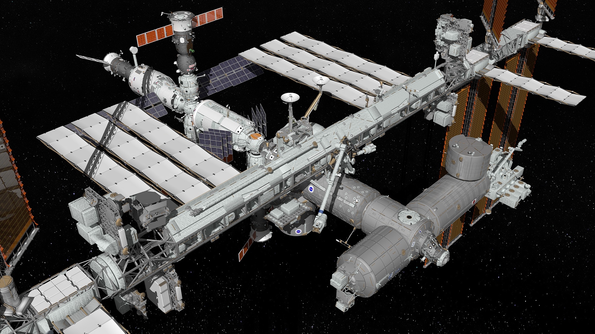Międzynarodowa Stacja Kosmiczna ISS Model 3D - TurboSquid 1145549