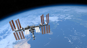 iss international space station 3D model