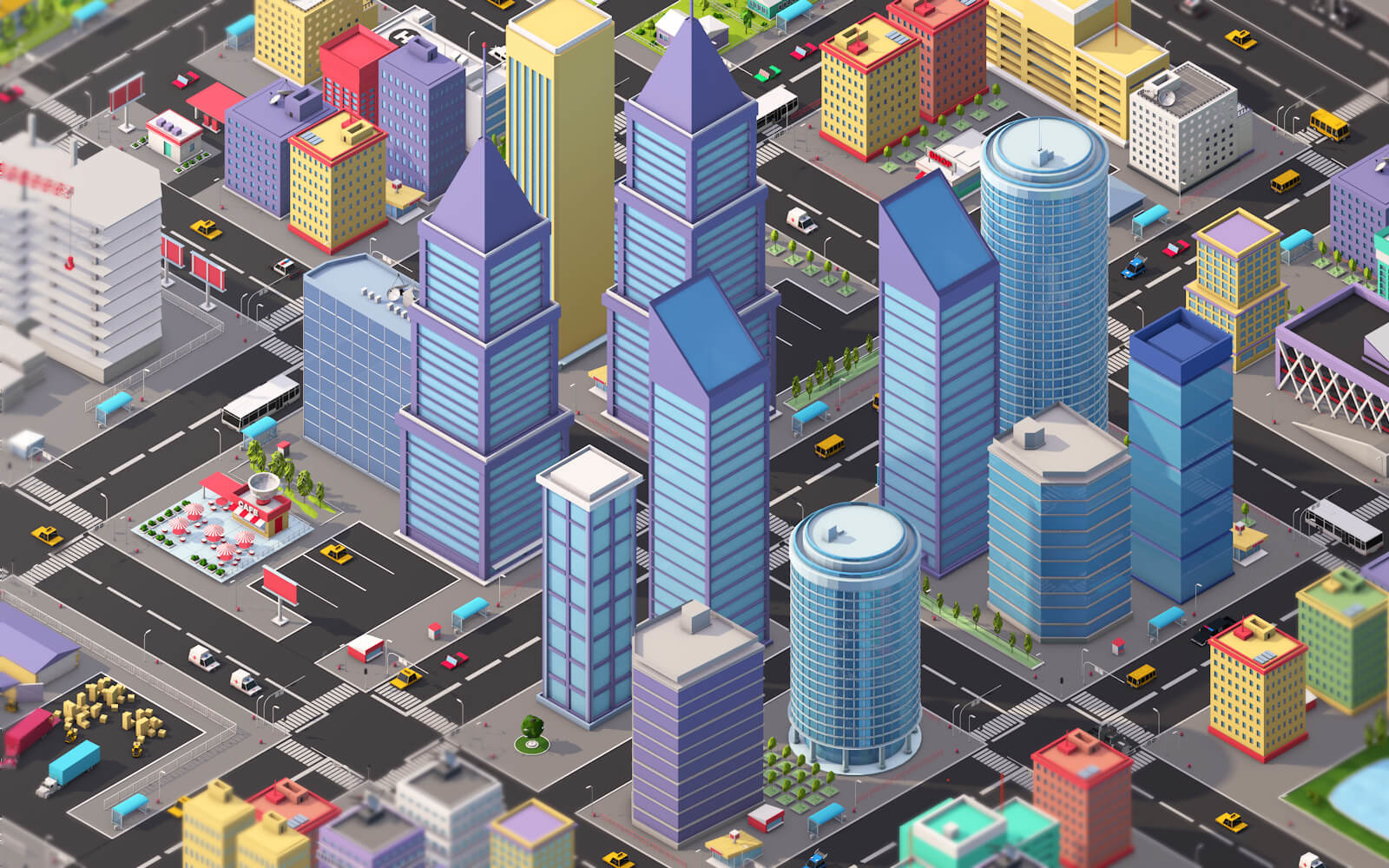 3D model megapolis city | 1145701 | TurboSquid