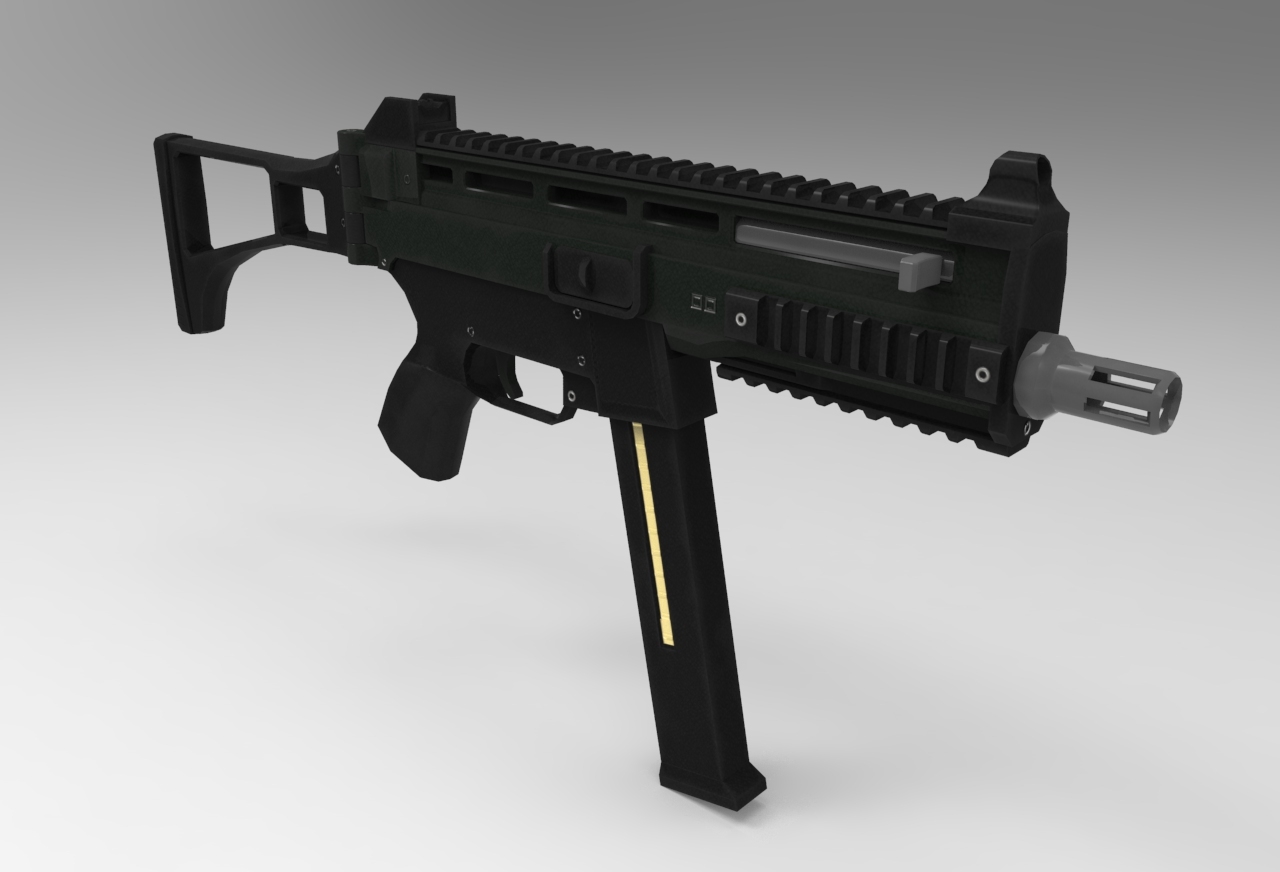 Ump 45 rifle model | 1145960 | TurboSquid
