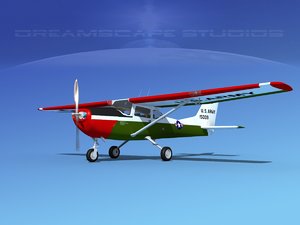 propellers cessna t-41 mescalero 3D