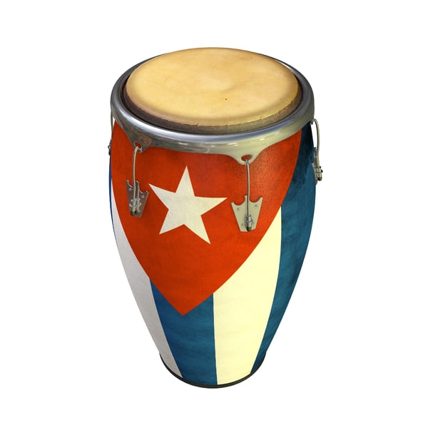 modelo 3d Conga cubana - TurboSquid 1146040