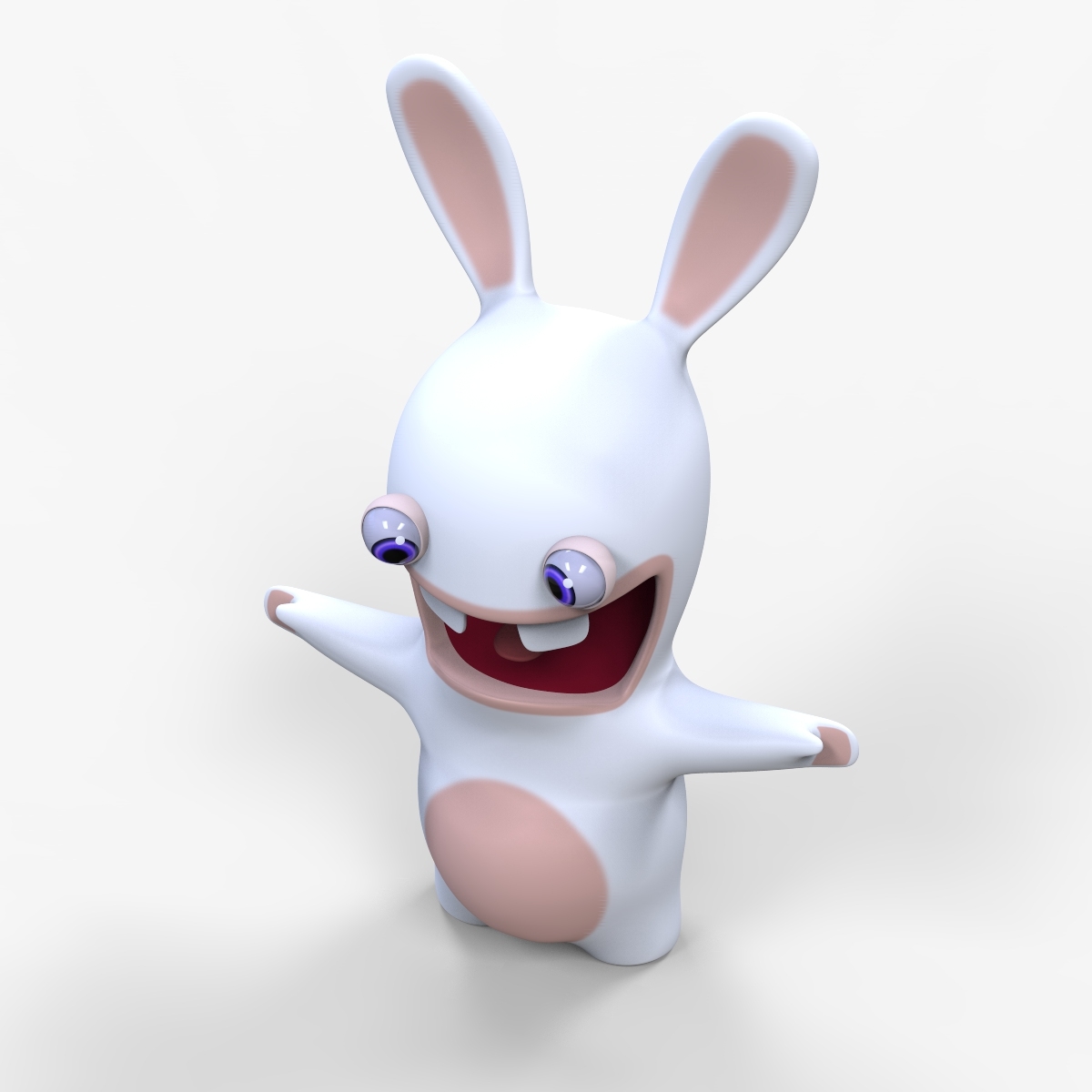 Lapin cretin character 3D model | 1146060 | TurboSquid