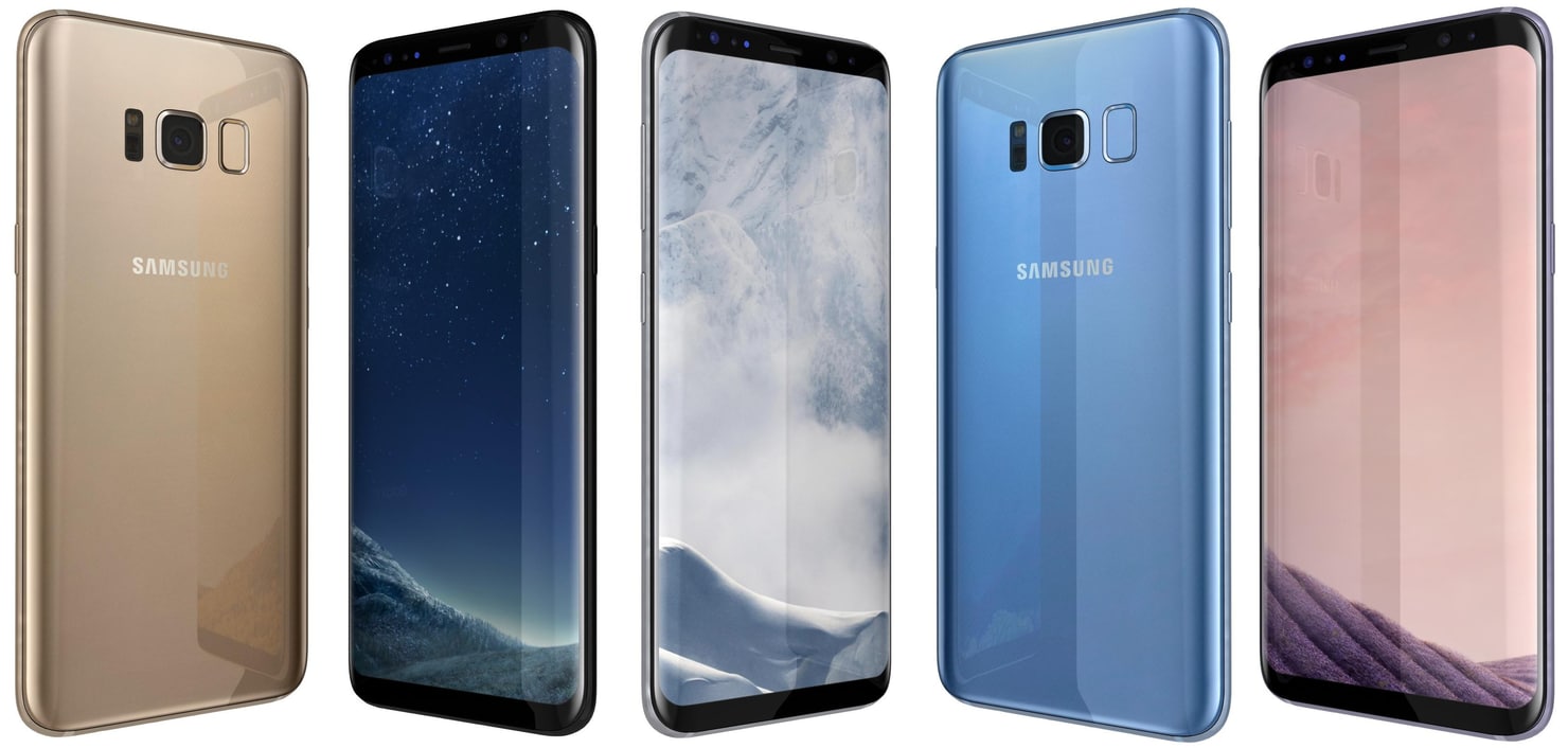 samsung galaxy s8 colors