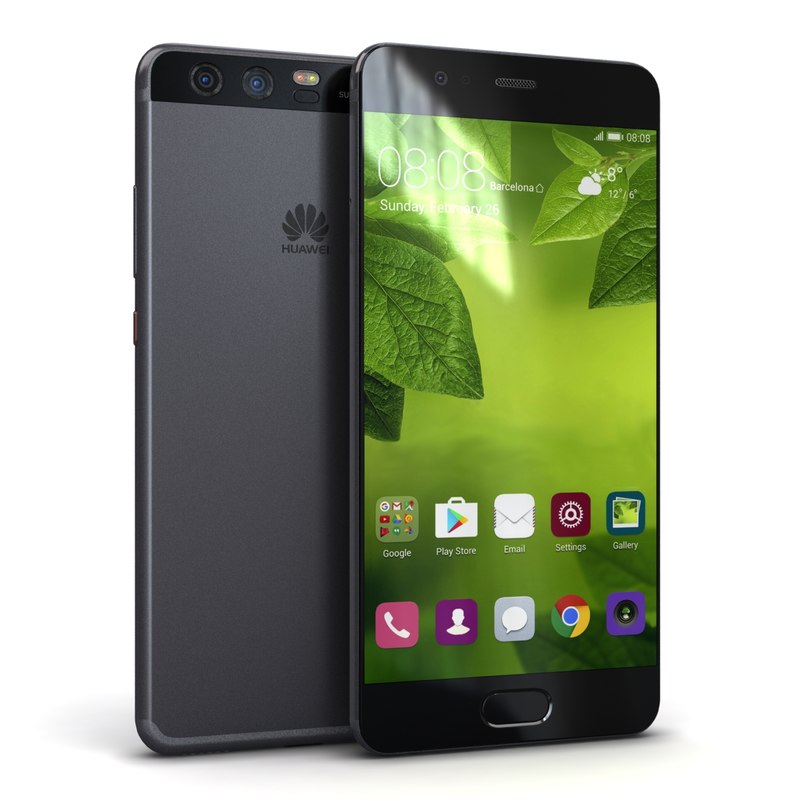 3D model huawei p10 graphite black | 1146860 | TurboSquid