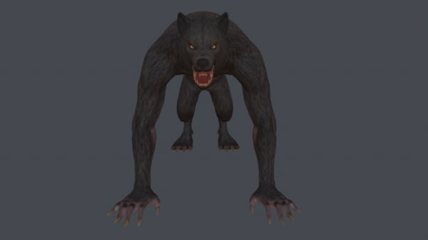 Werewolf 3d Models For Download Turbosquid 6699