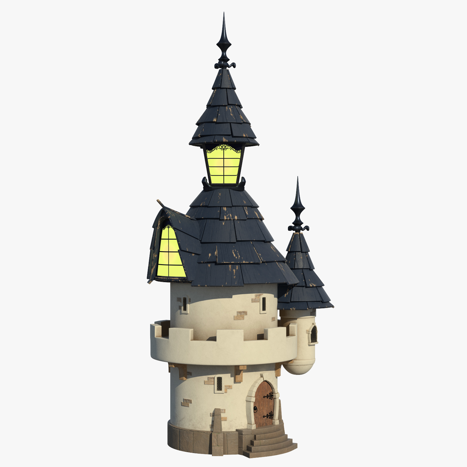 3D cartoon tower | 1147125 | TurboSquid