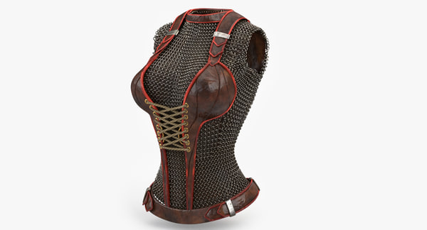 female chainmail armor