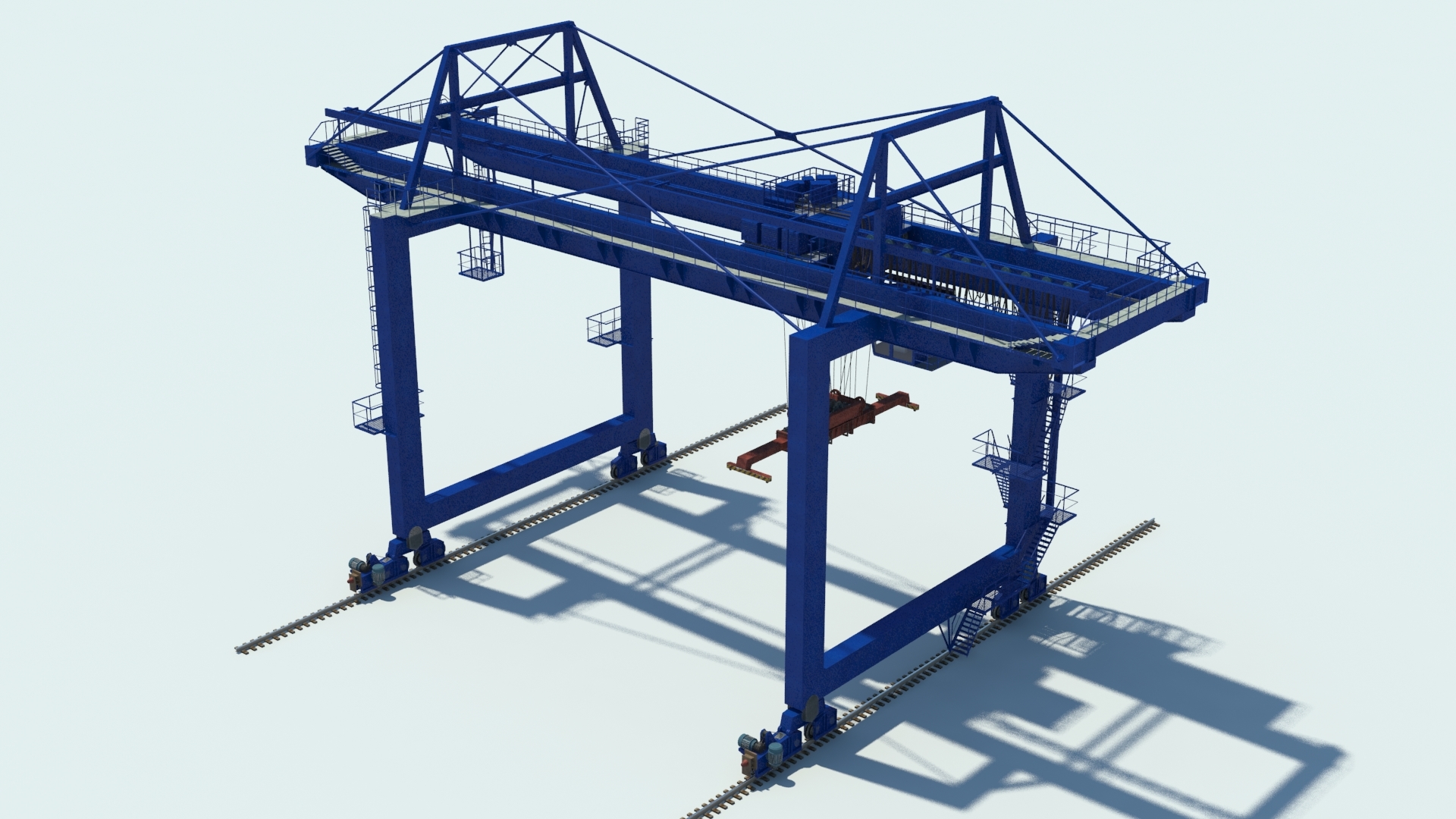 3D model gantry crane 1147214 TurboSquid