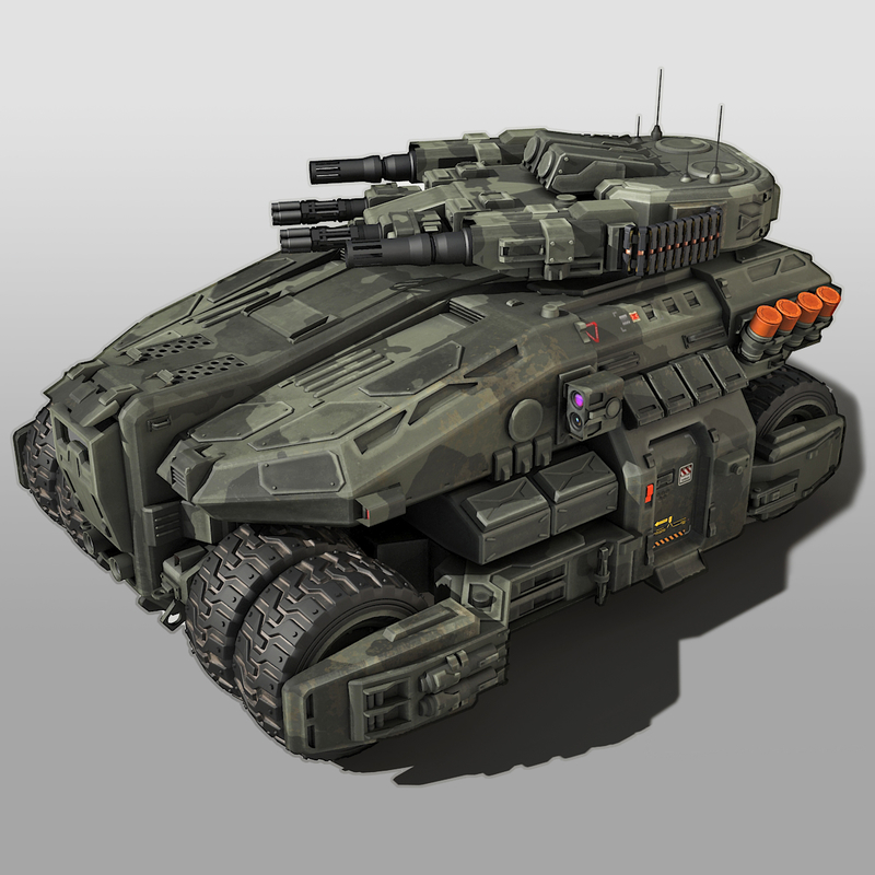 Sf vehicle scifi 3D model | 1147226 | TurboSquid